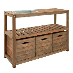 Table de rempotage Choko - 129 x 45 x 90 Jardipolys