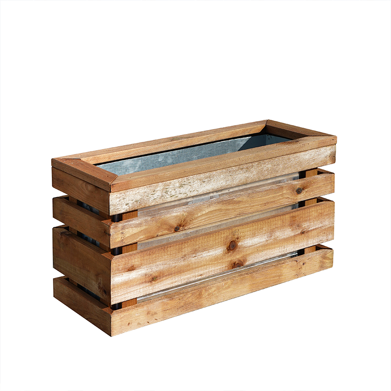 Jardinière rectangle LIGN Z - 50 x 20 x 26,5 cm - Jardipolys