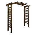 Arche de jardin arquée AKEBIA - L180 x l54 x H229,3 cm - Jardipolys