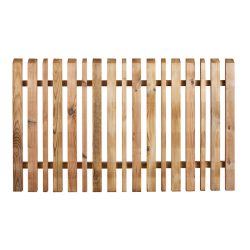 Clôture en bois OBLIK - L150 x l6 x H90 cm - Jardipolys