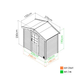 Abri JUNO - 2,8 m²