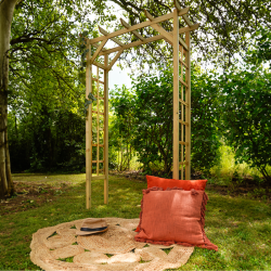 Arche de jardin en bois Passiflore - Jardipolys