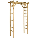 Arche de jardin en bois Passiflore - Jardipolys