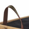 Bac Bambou haut - Lasuré - 100 x 30 x 78,5 cm