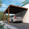 Carport adossable Victor - simple - 15,6m²