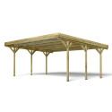 Carport Jean - double - 30,9m²