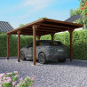 Carport Victor - simple - 16,5m²