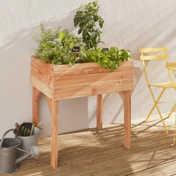 Carré potager sur pieds Freya 120L - Mélèze