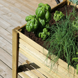 Carré potager surélevé en bois Küb 90L - Jardipolys