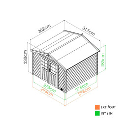 Abri JUNO - 7,4 m²