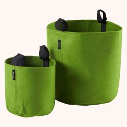 Sac plantation feutre géotextile ø 25 cm 12,3 L vert - Bag 4 Plant - Taille sac